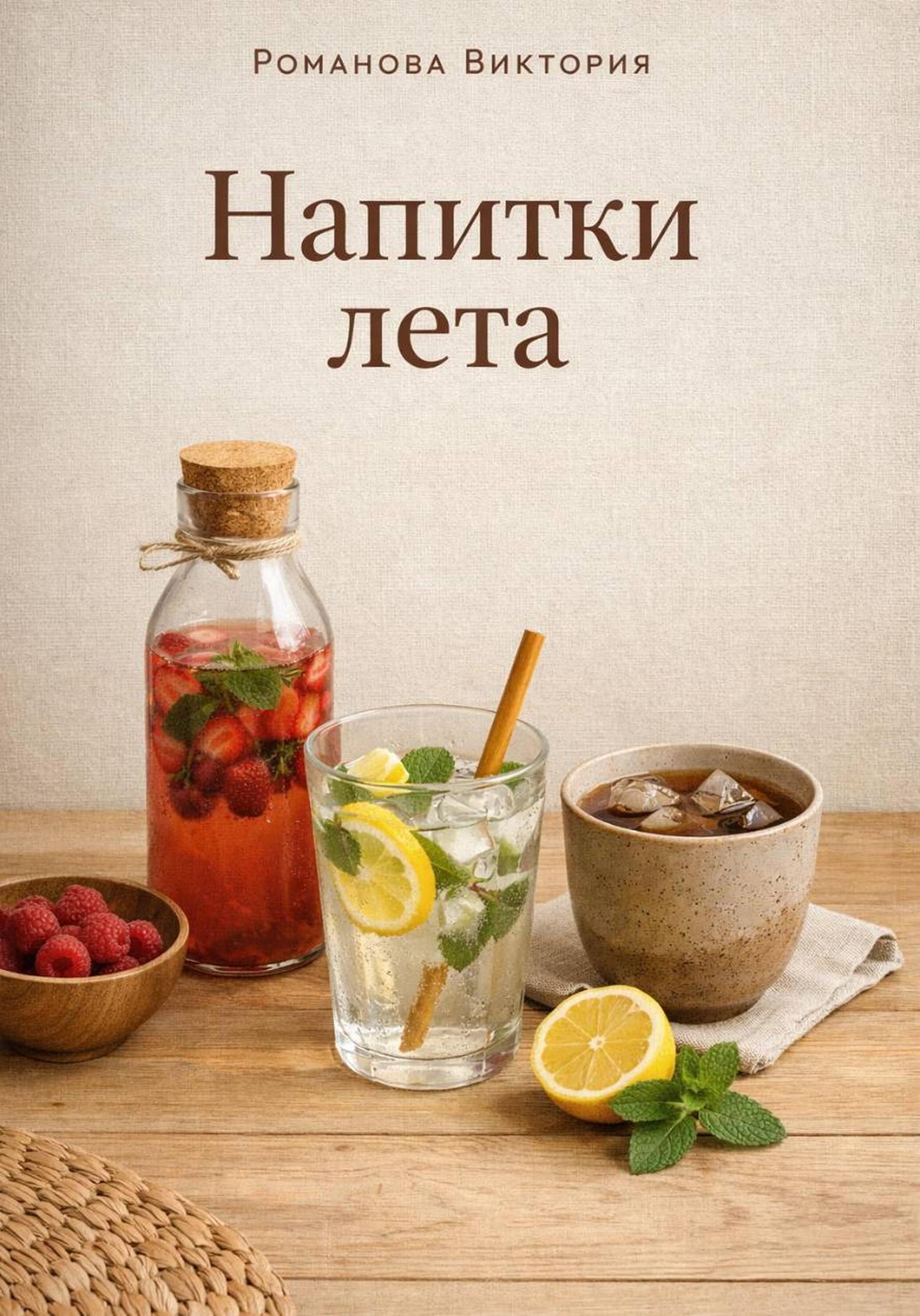 Обложка книги «Напитки лета»