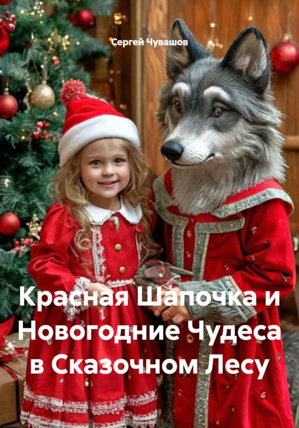Обложка книги «Красная Шапочка и Новогодние Чудеса в Сказочном Лесу»