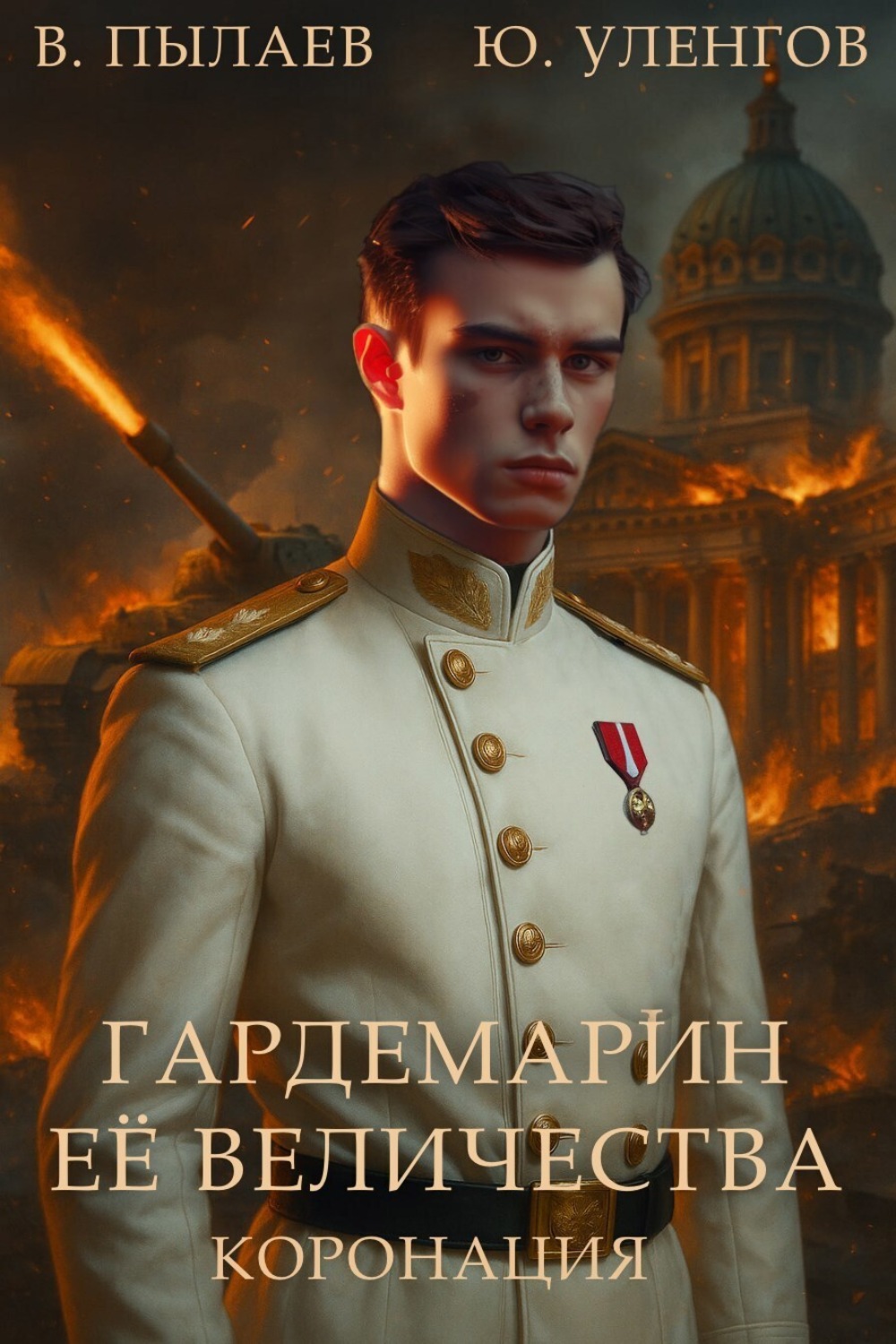 Обложка книги «Гардемарин Ее Величества. Коронация»