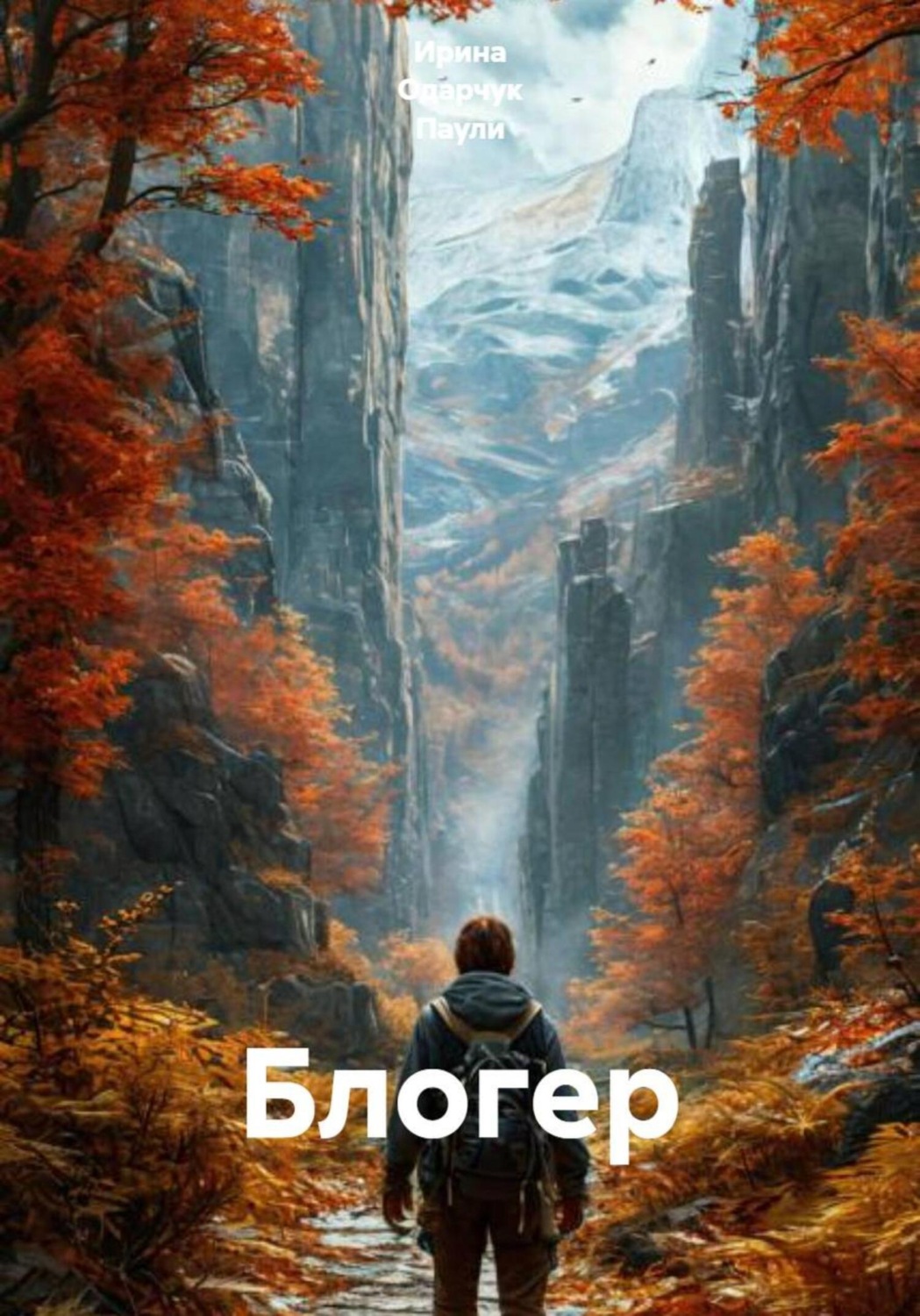 Обложка книги «Блогер»