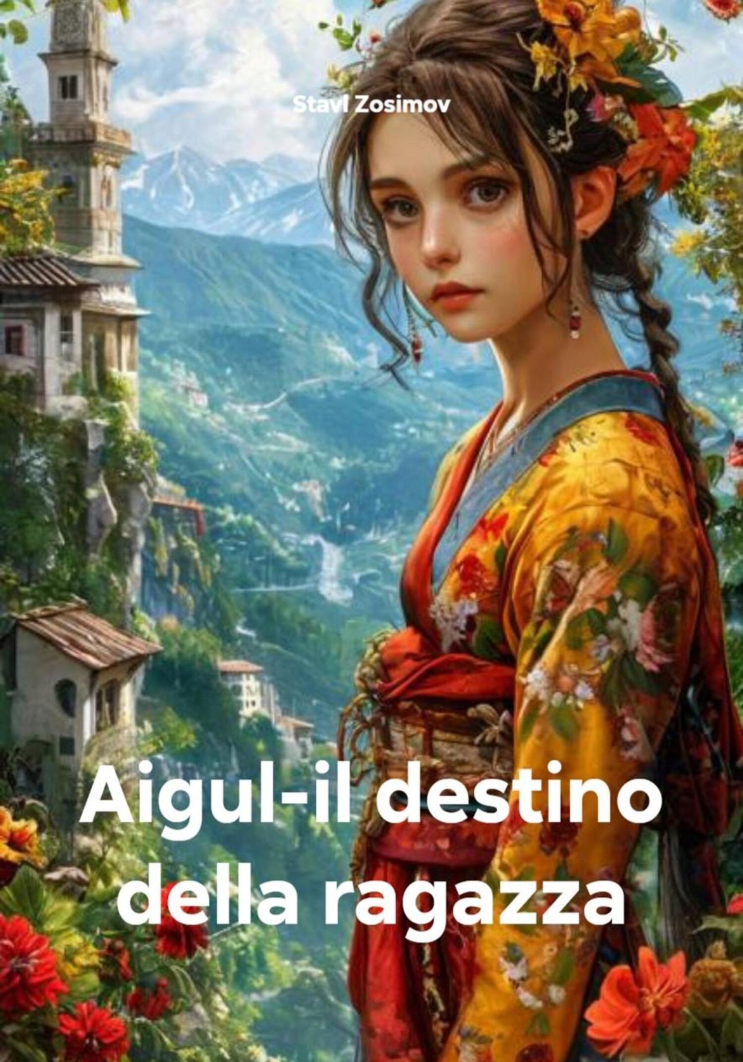 Обложка книги «Aigul-il destino della ragazza»