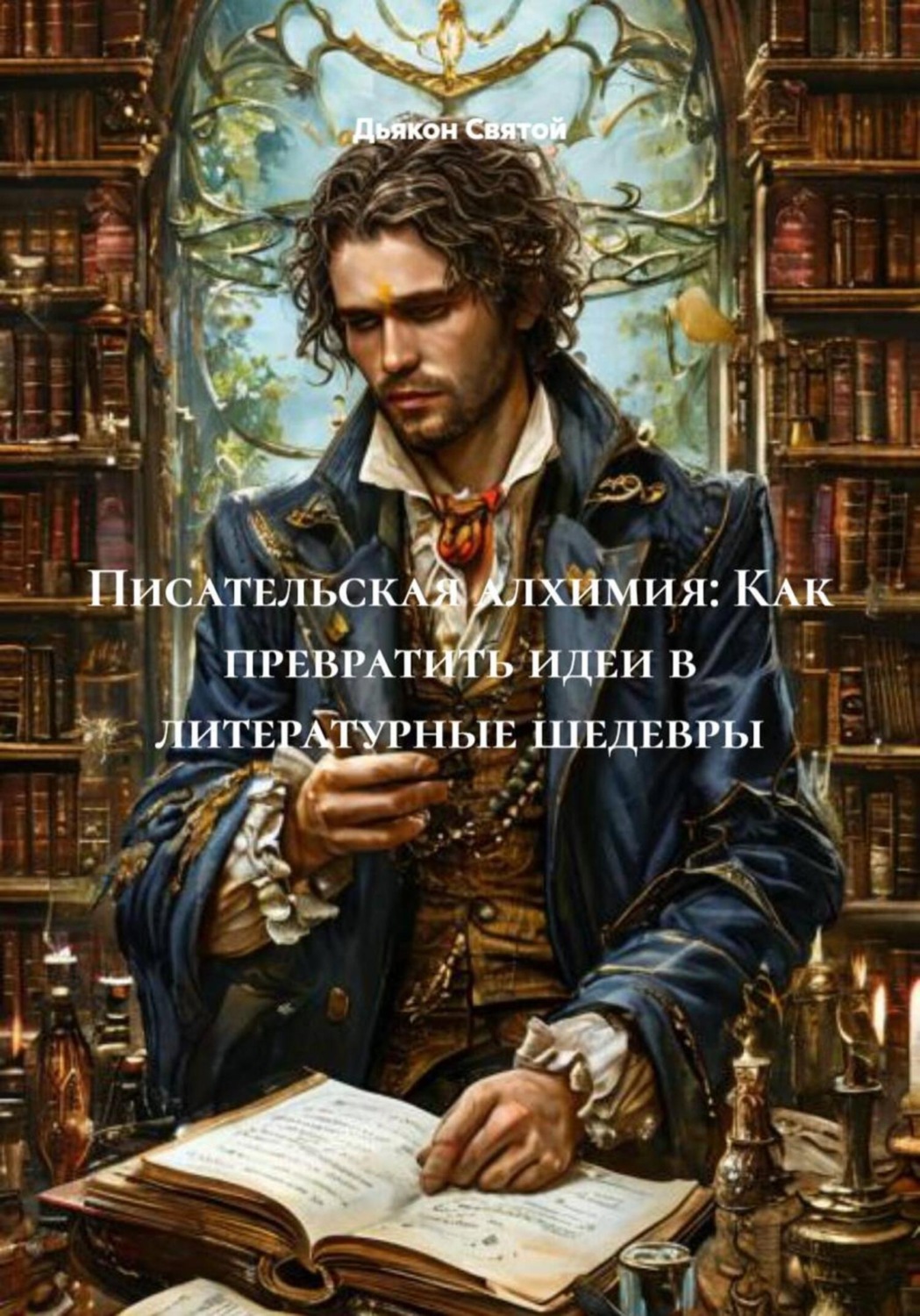 Обложка книги «Писательская алхимия: Как превратить идеи в литературные шедевры»
