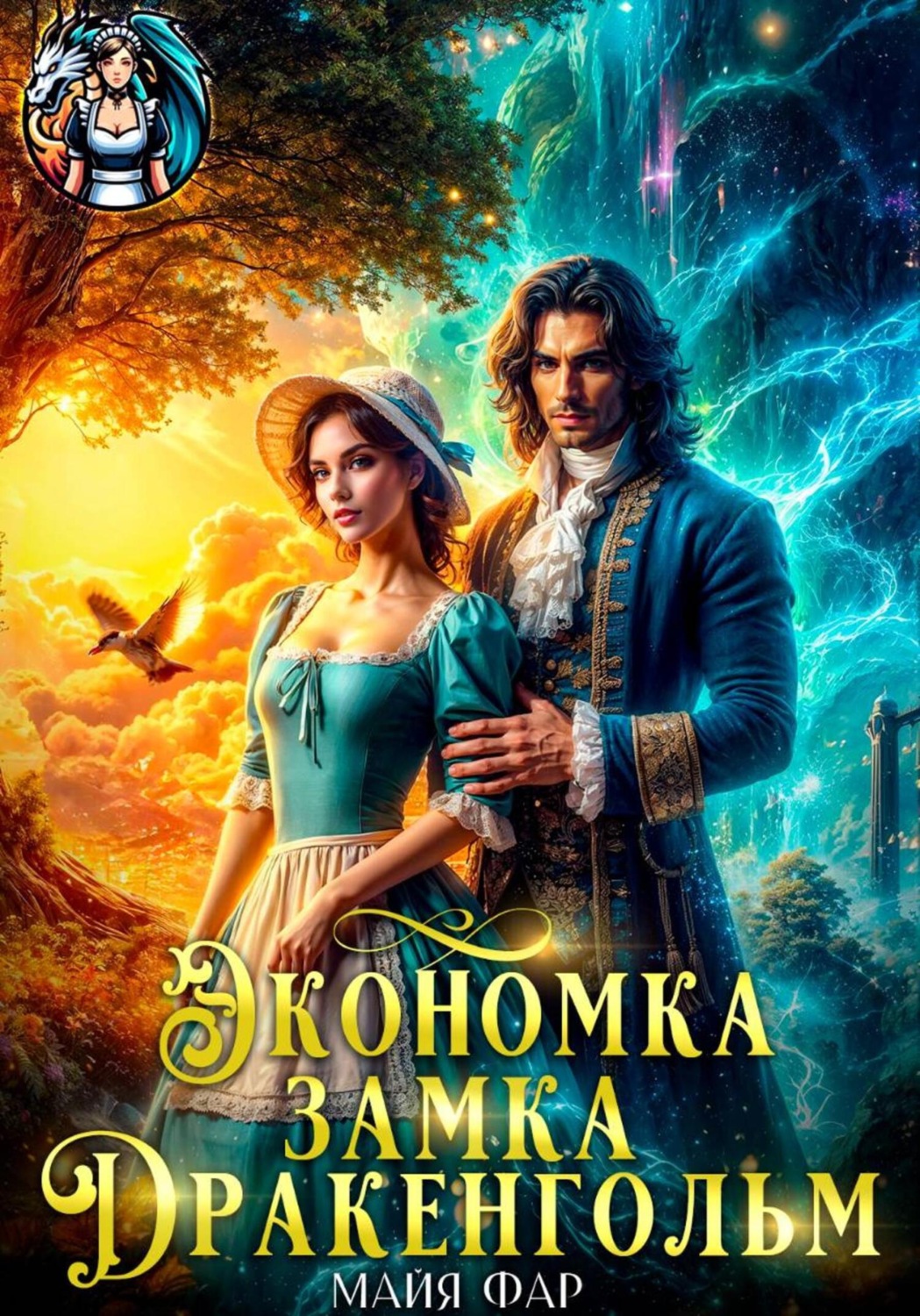 Обложка книги «Экономка замка Дракенгольм»