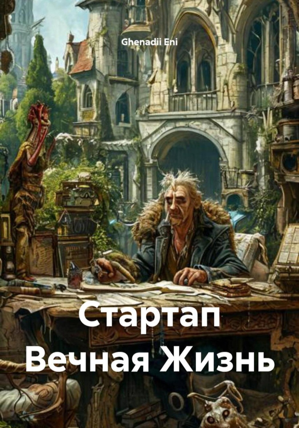 Обложка книги «Стартап Вечная Жизнь»