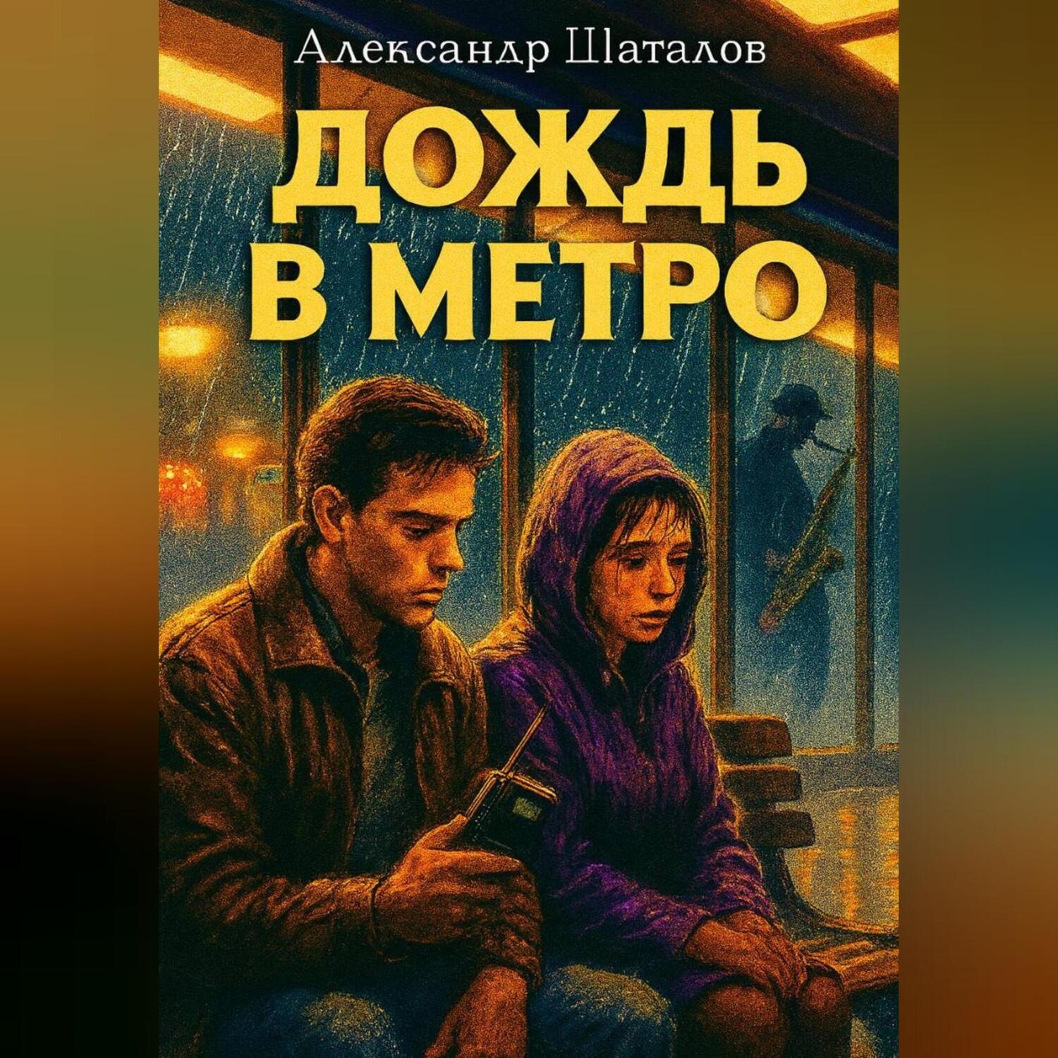 Обложка книги «Дождь в метро»
