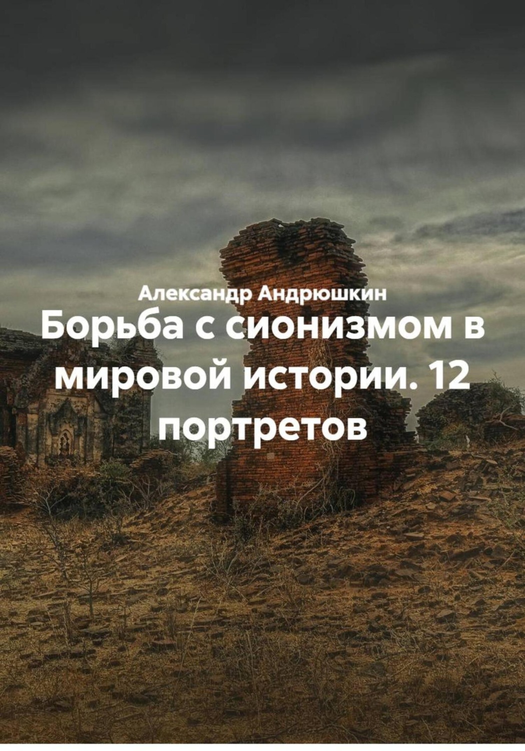 Обложка книги «Борьба с сионизмом в мировой истории. 12 портретов»