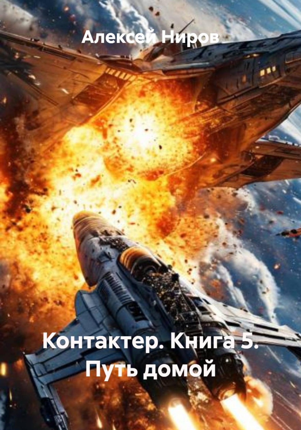 Обложка книги «Контактер. Книга 5. Путь домой»