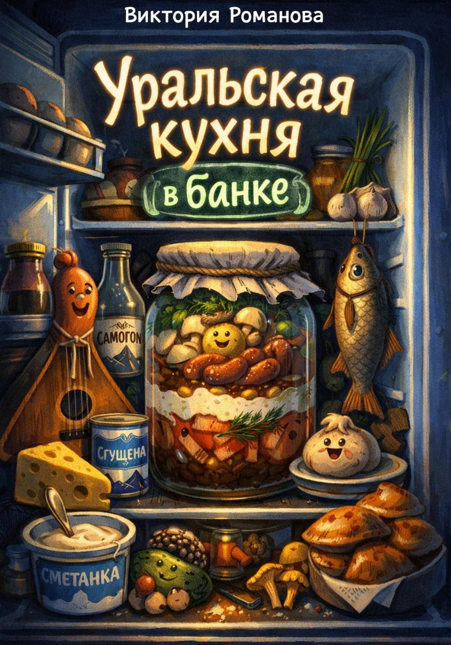 Обложка книги «Уральская кухня в банке»