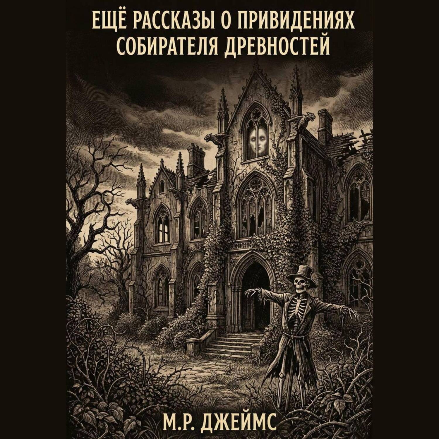 Обложка книги «Ещё рассказы о привидениях собирателя древностей»