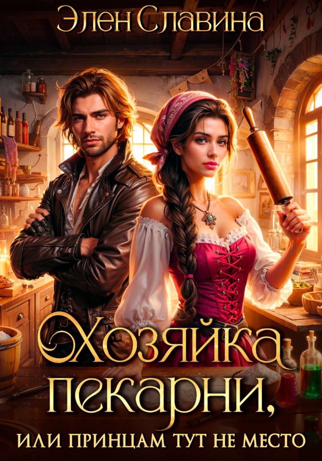 Обложка книги «Хозяйка пекарни, или принцам тут не место»