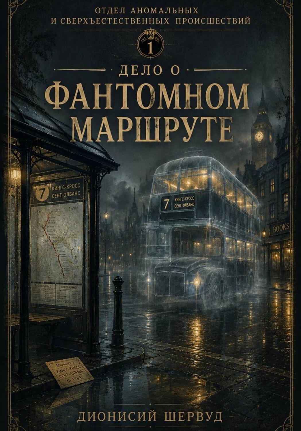 Обложка книги «Дело о фантомном маршруте»