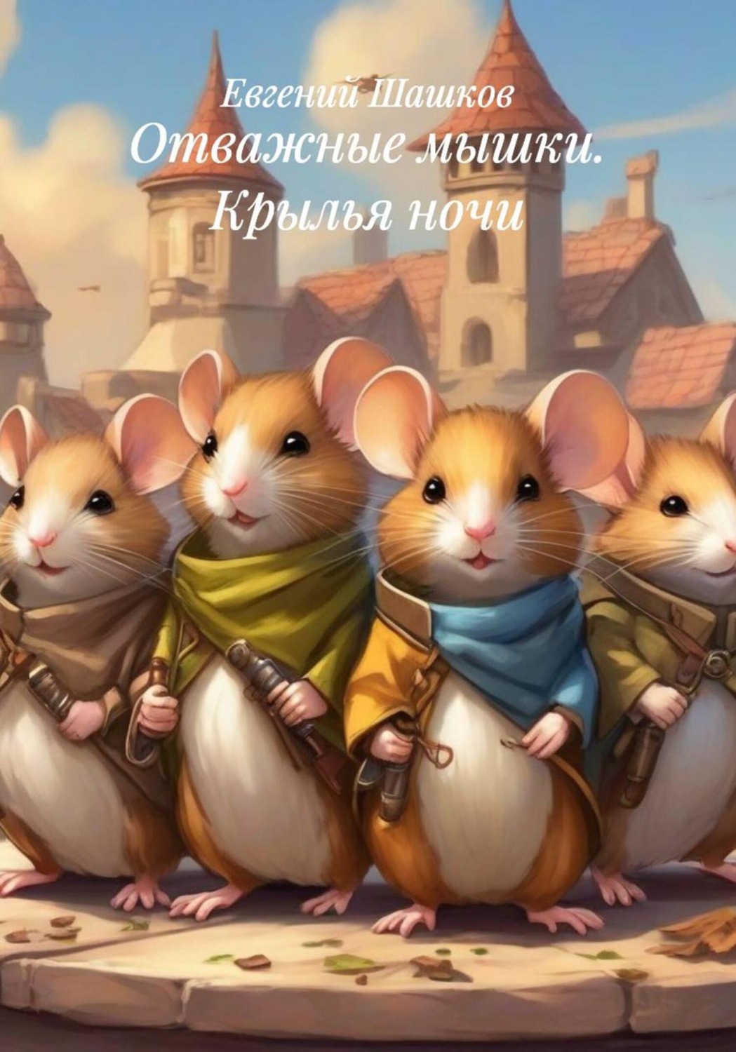 Обложка книги «Отважные мышки. Крылья ночи»