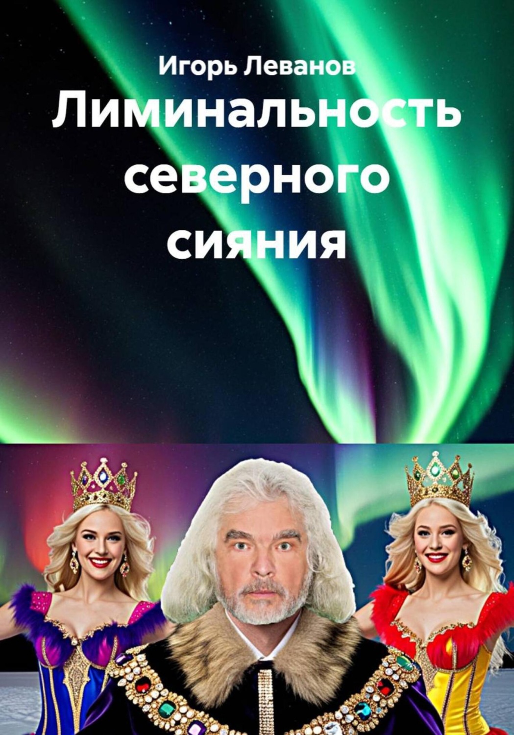 Обложка книги «Лиминальность северного сияния»