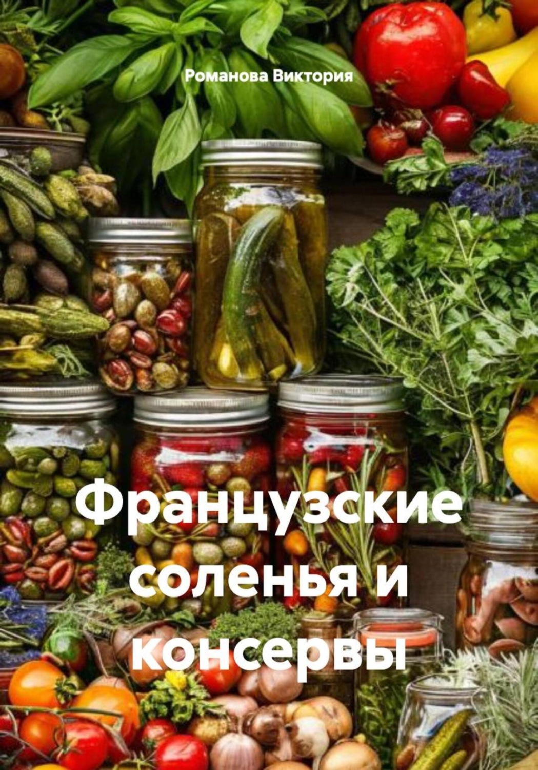 Обложка книги «Французские соленья и консервы»