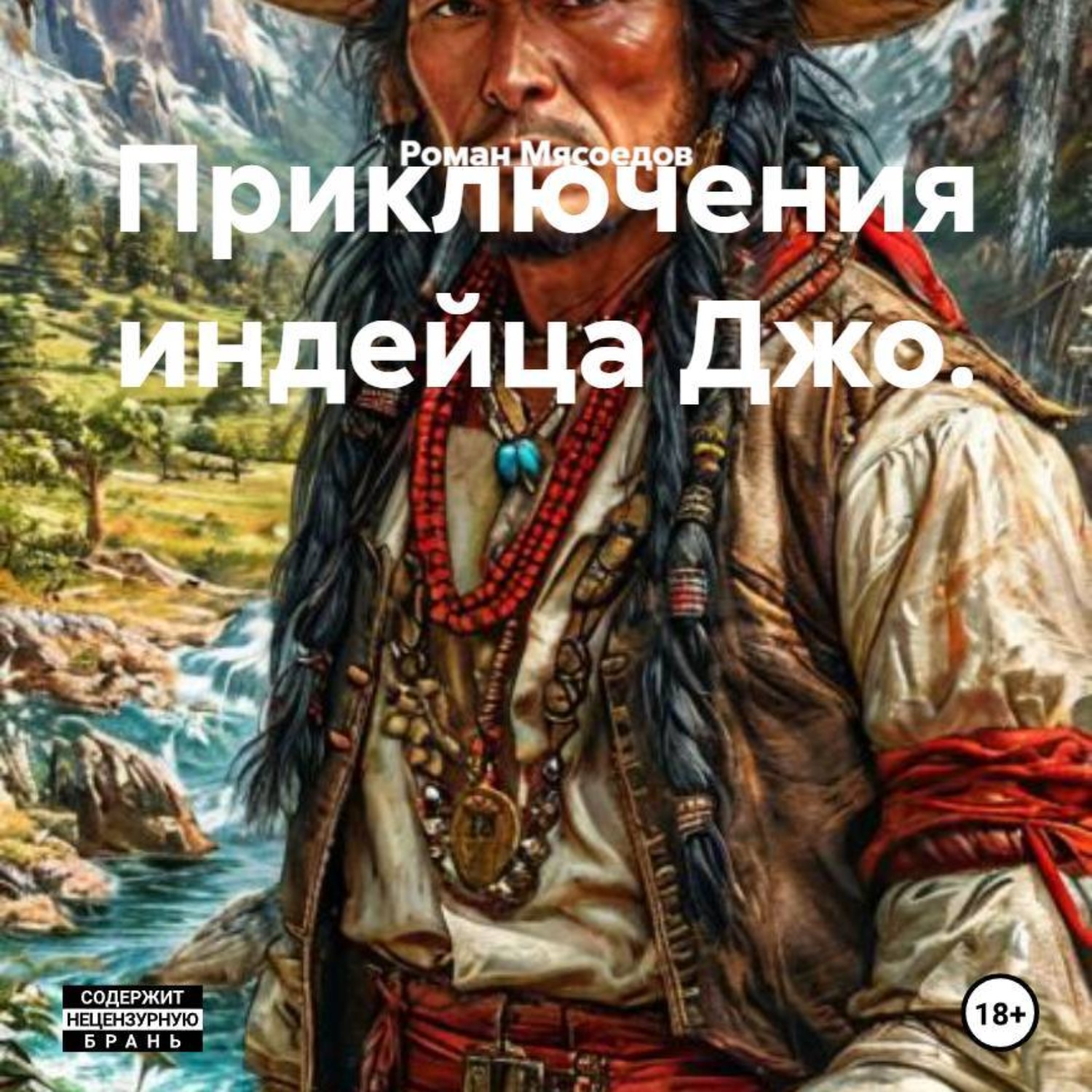 Обложка книги «Приключения индейца Джо.»