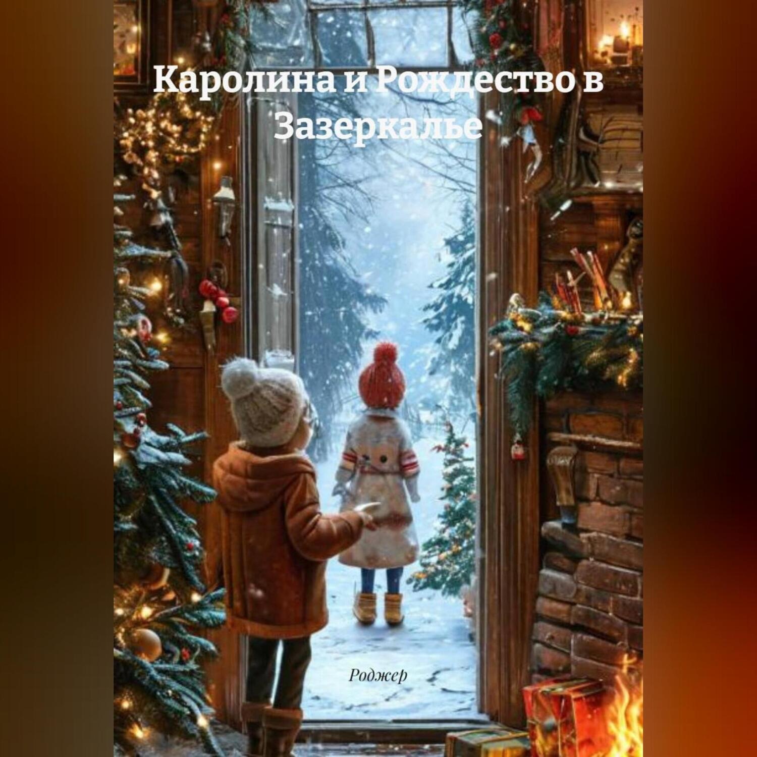 Обложка книги «Каролина и Рождество в Зазеркалье»