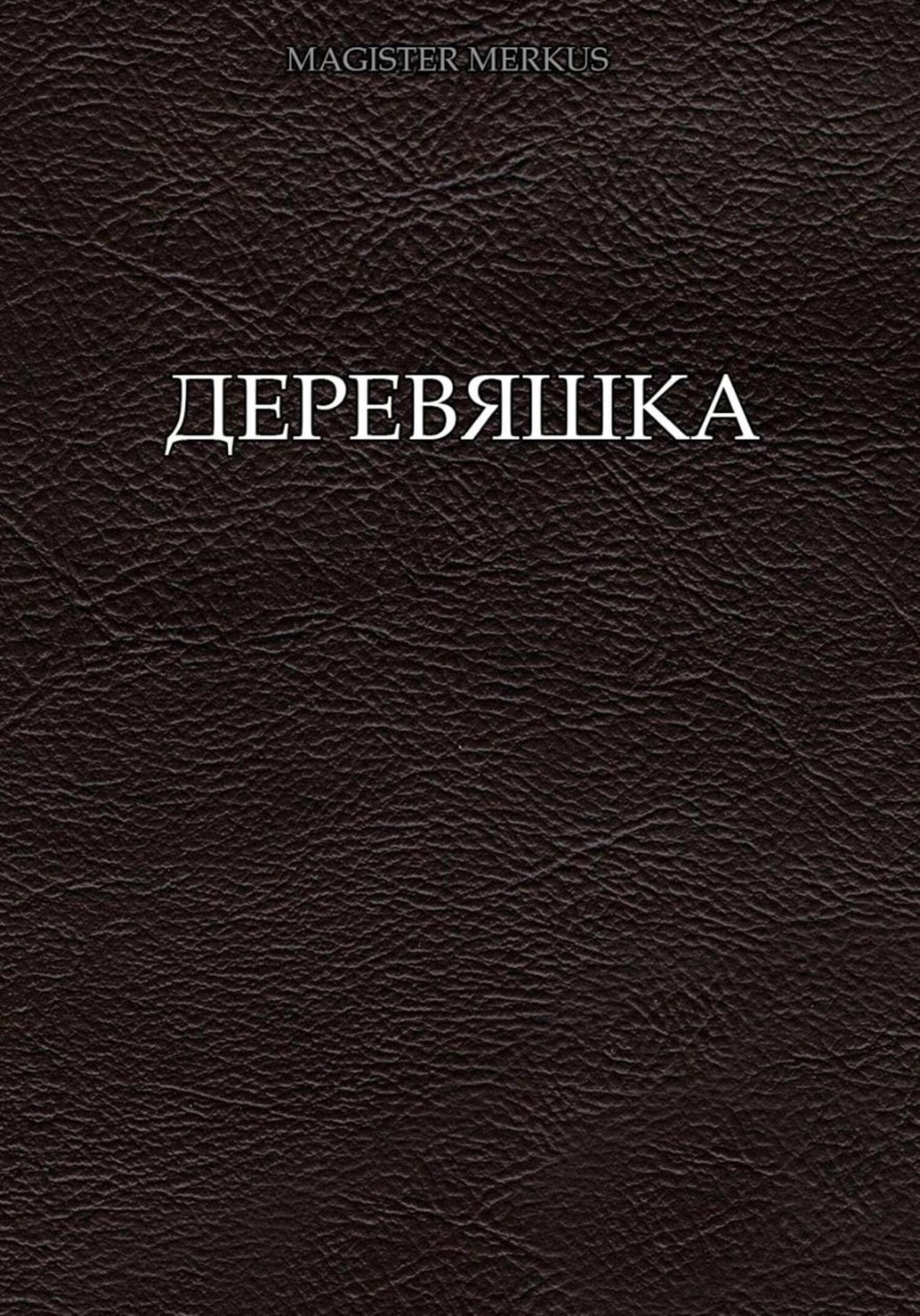 Обложка книги «Деревяшка»