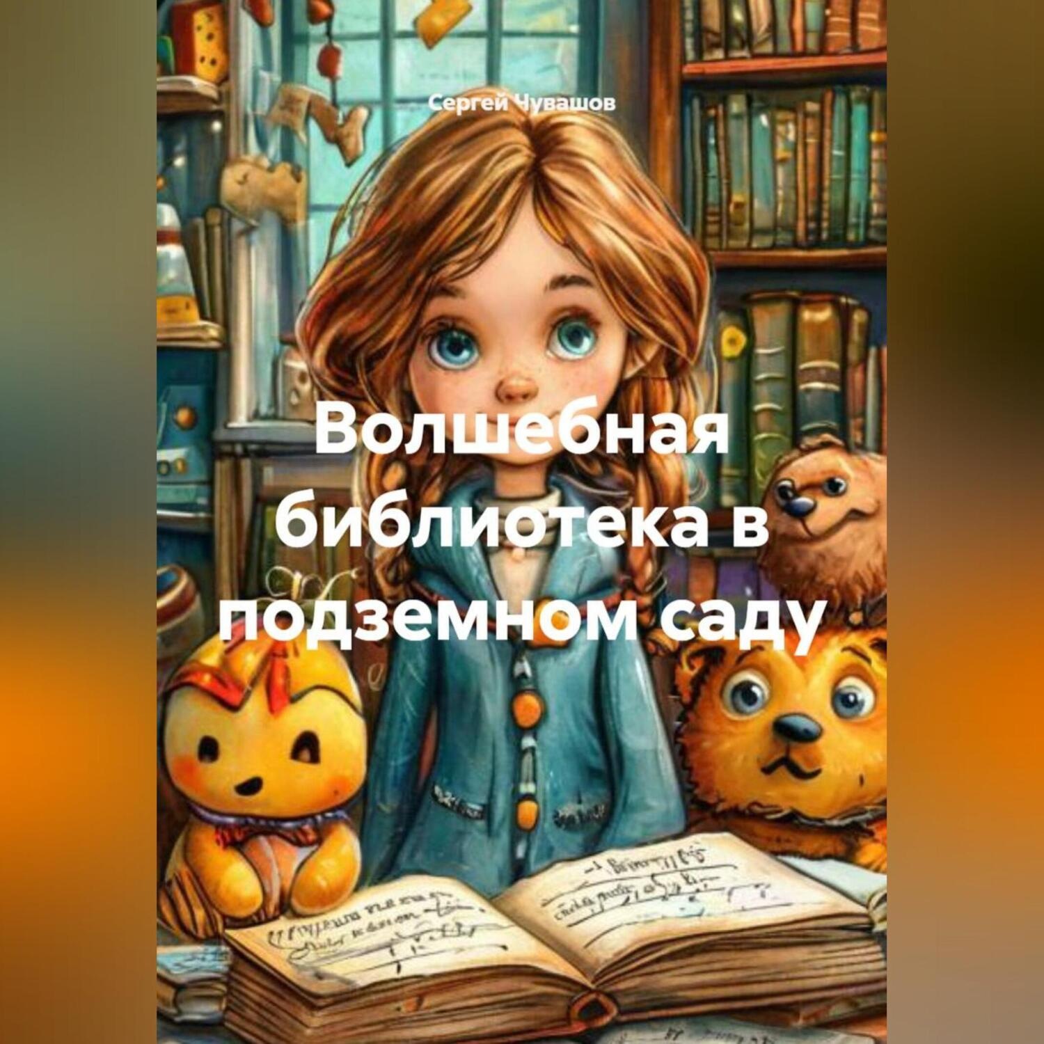 Обложка книги «Волшебная библиотека в подземном саду.»