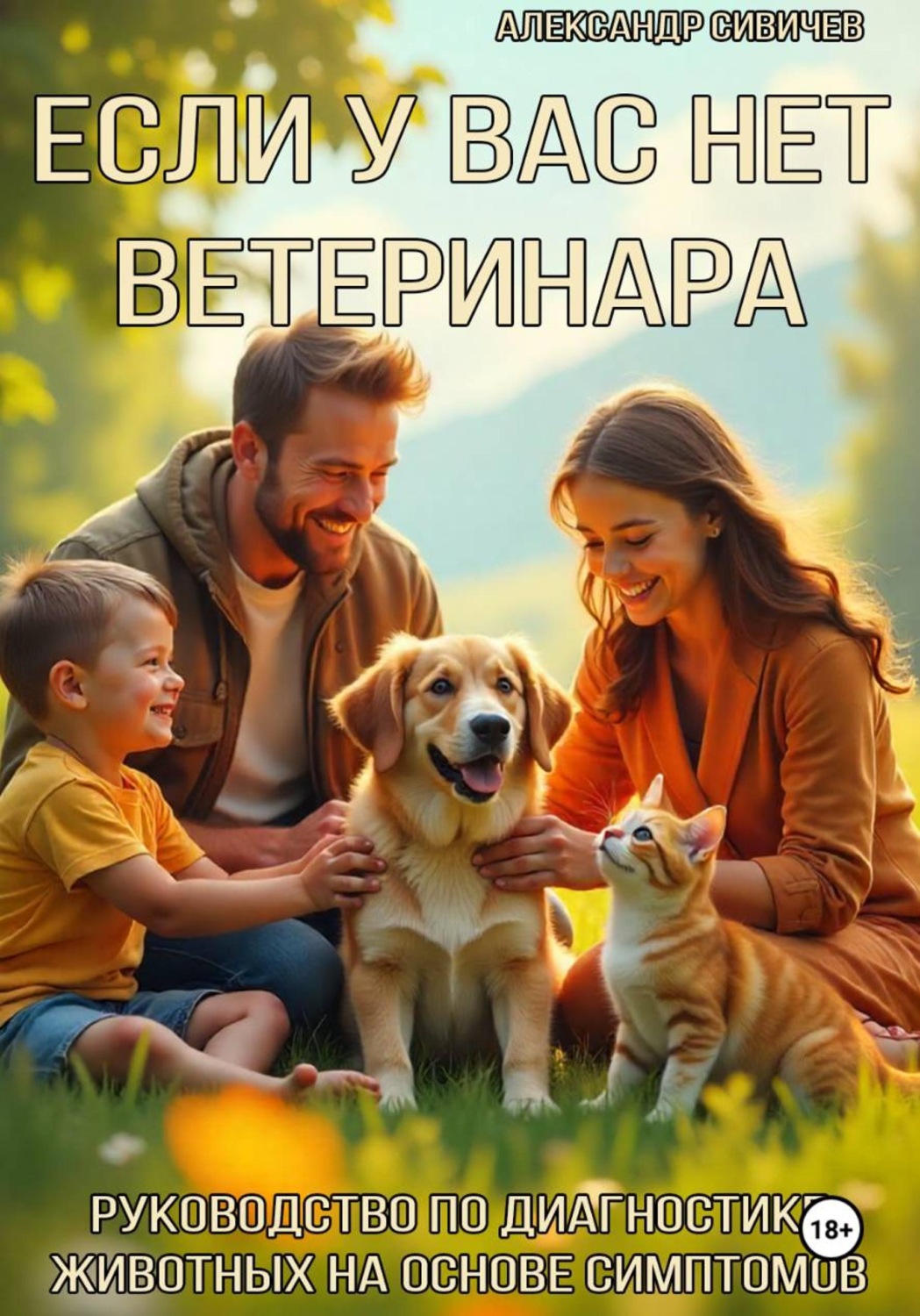 Обложка книги «Если у вас нет ветеринара. Руководство по диагностике животных на основе симптомов»