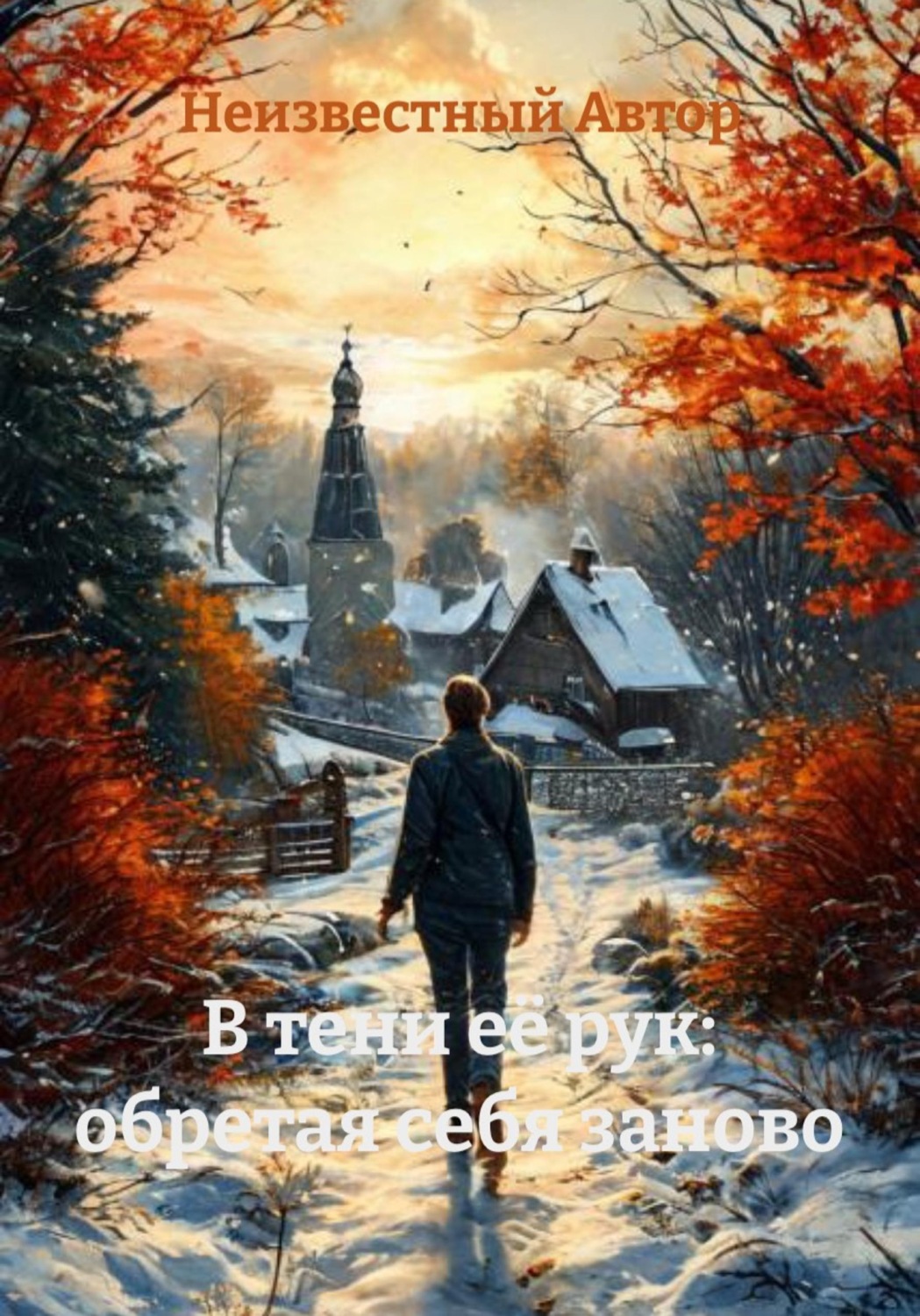 Обложка книги «В тени её рук: обретая себя заново»