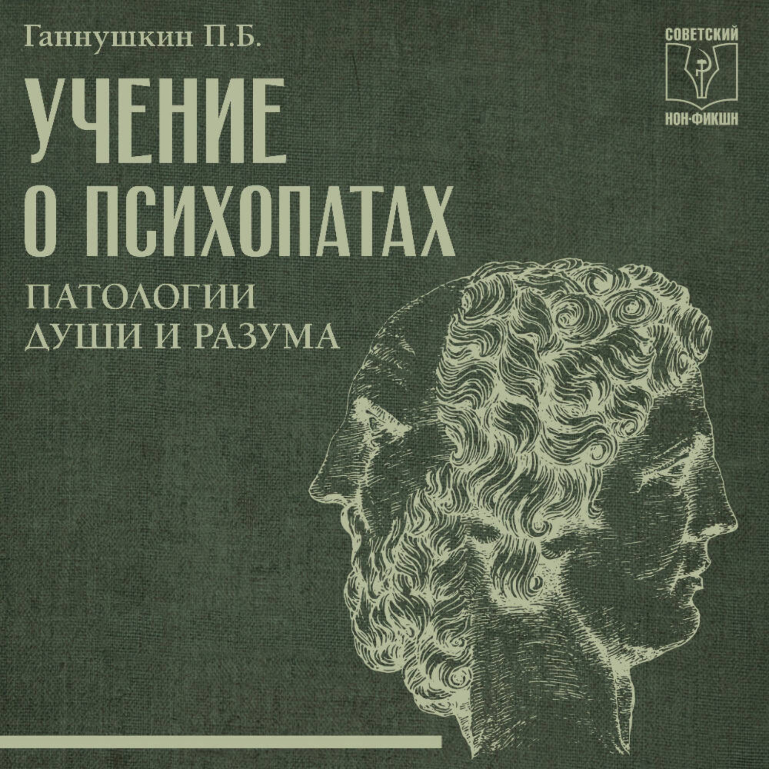 Обложка книги «Учение о психопатах. Патологии души и разума»