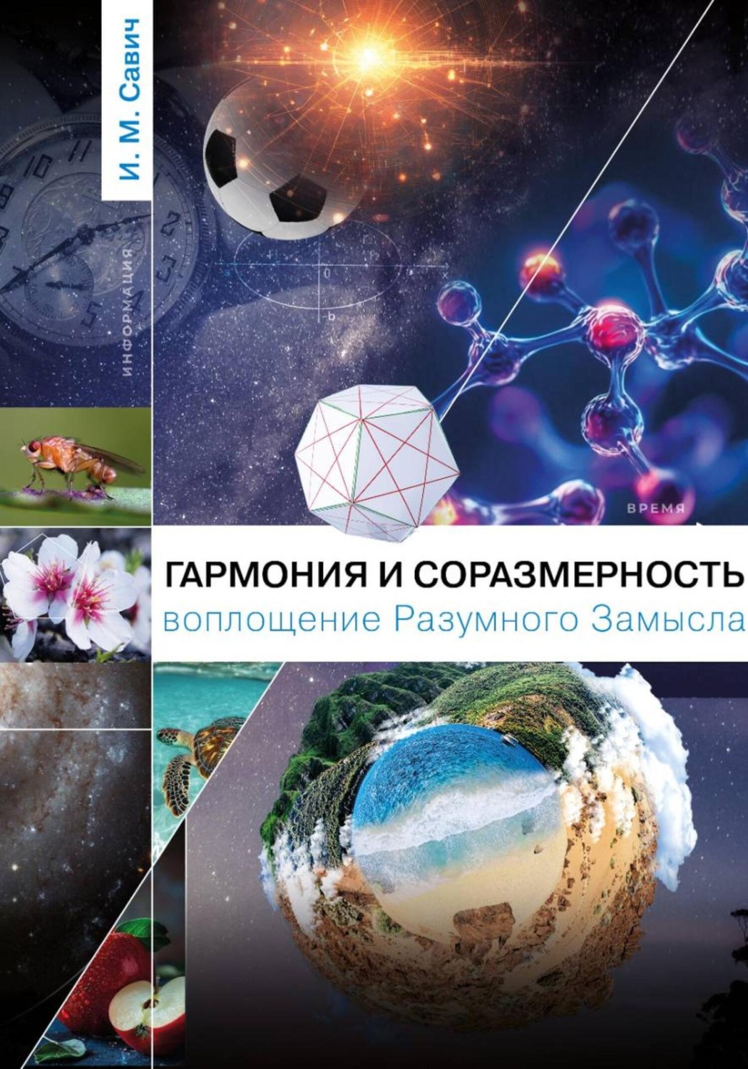 Обложка книги «Гармония и соразмерность – воплощение Разумного Замысла»
