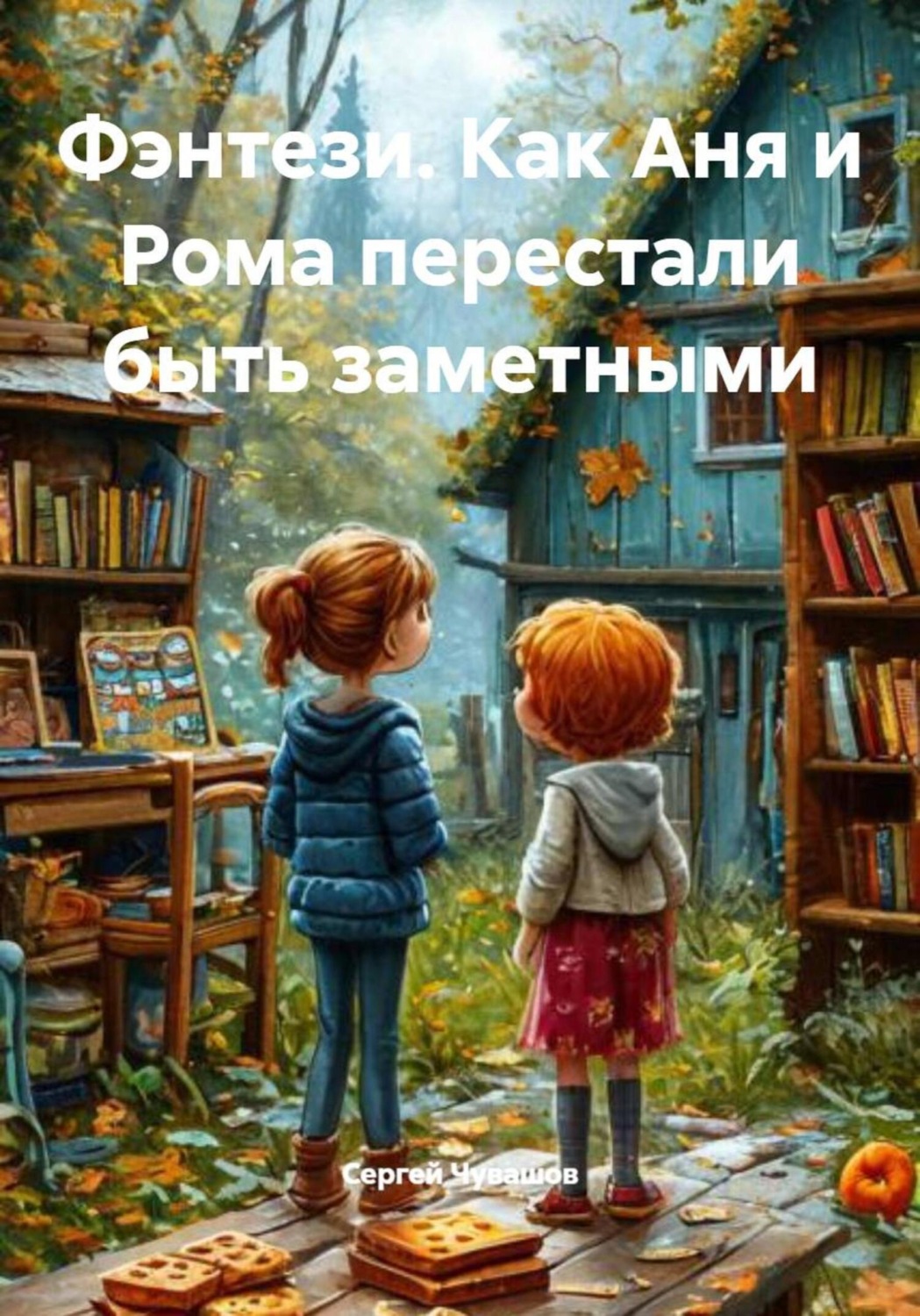Обложка книги «Фэнтези. Как Аня и Рома перестали быть заметными»