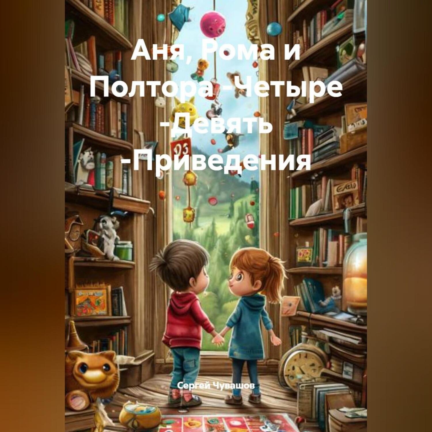 Обложка книги «Аня, Рома и Полтора -Четыре -Девять -Приведения»