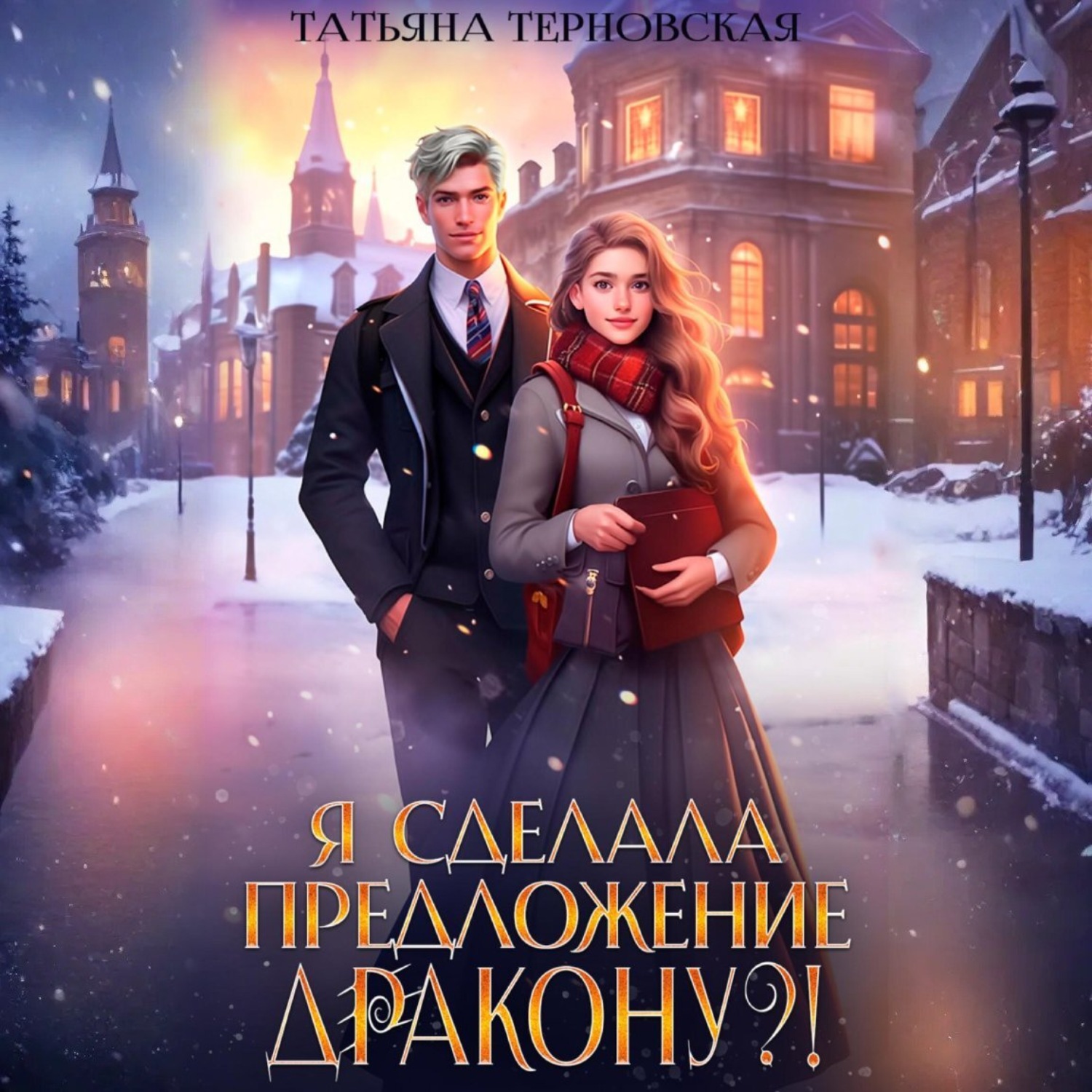 Обложка книги «Я сделала предложение дракону?!»