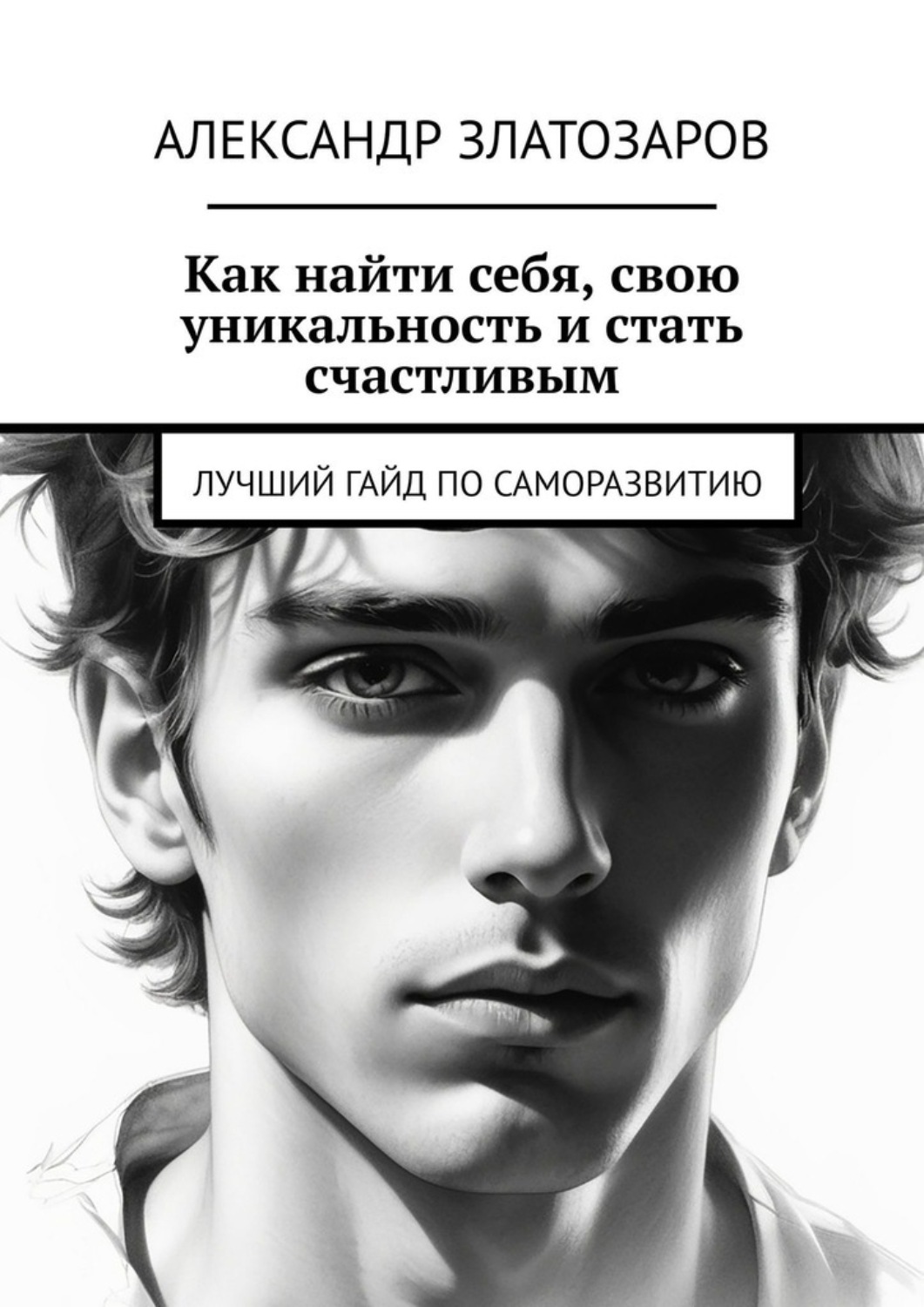 Обложка книги «Как найти себя, свою уникальность и стать счастливым. Лучший гайд по саморазвитию»
