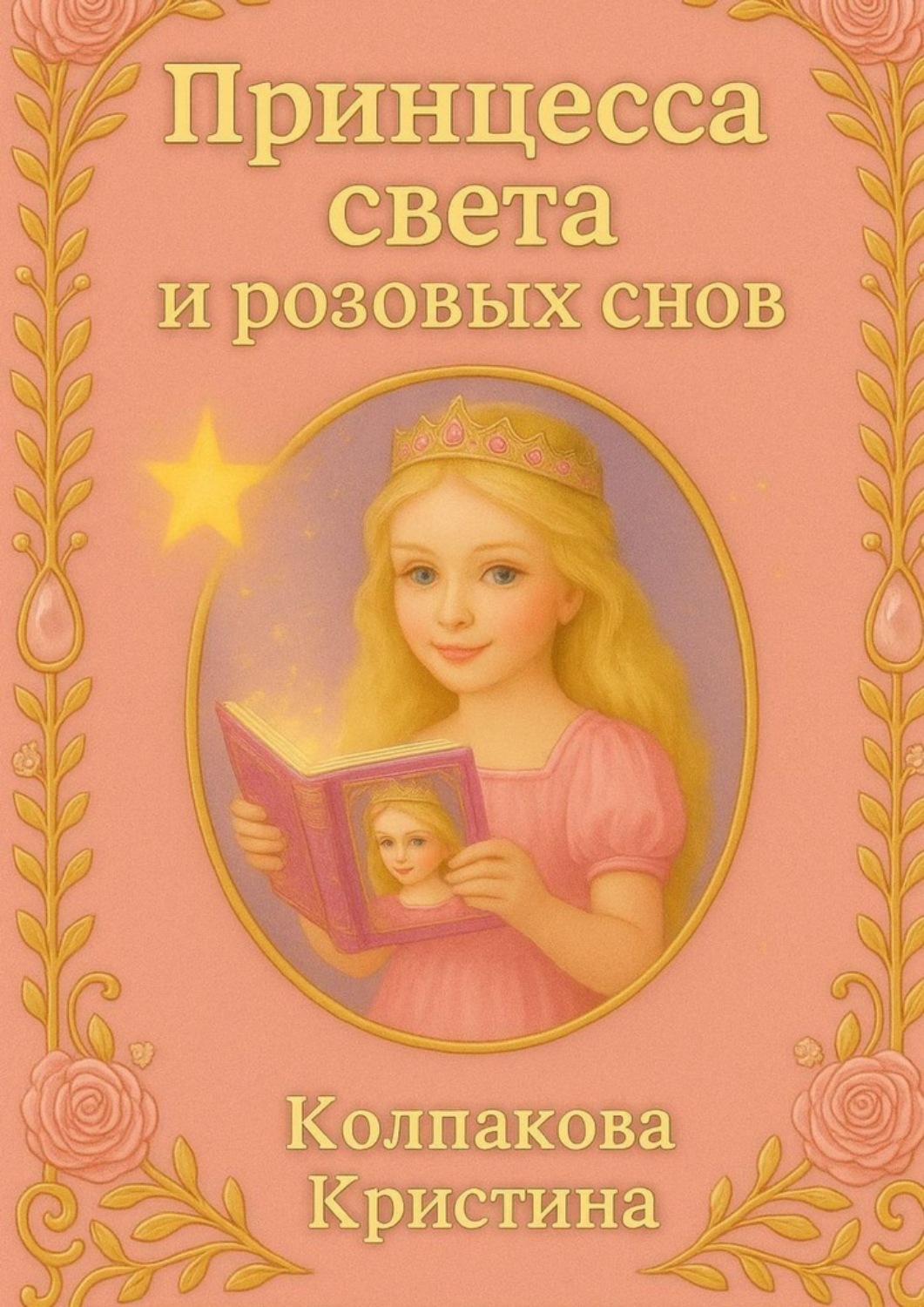 Обложка книги «Принцесса света и розовых снов. Детская сказка»
