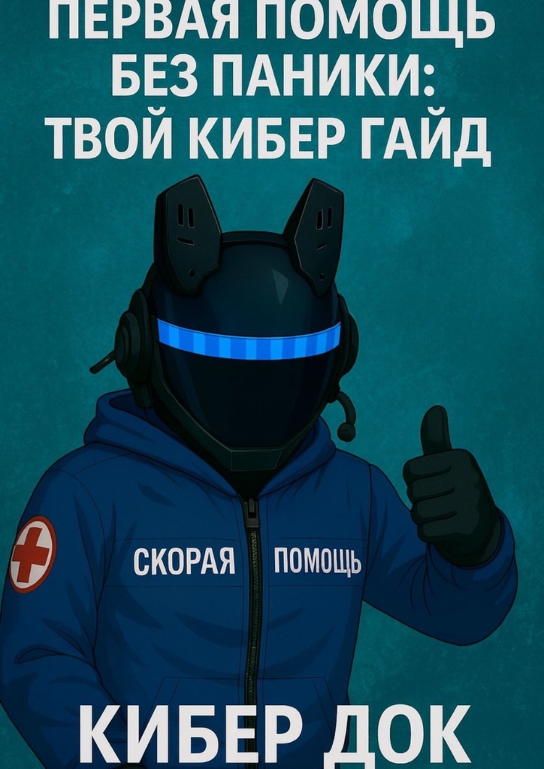 Обложка книги «Первая помощь без паники: твой Кибер-гайд»