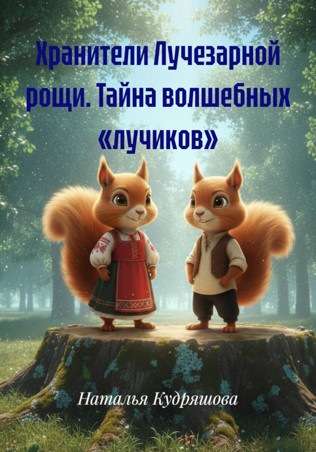 Обложка книги «Хранители Лучезарной рощи. Тайна волшебных «лучиков»»