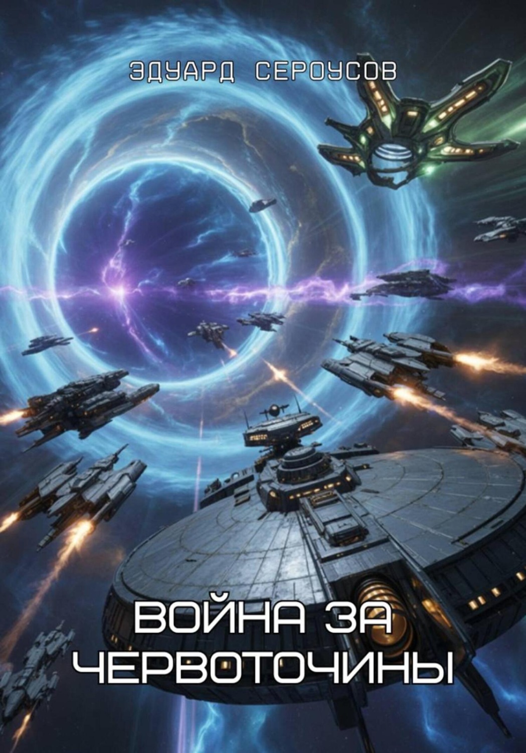 Обложка книги «Война за червоточины»