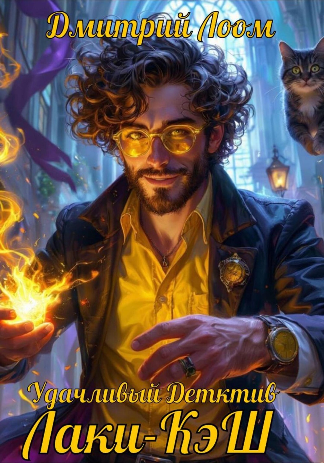 Обложка книги «Удачливый детектив Лаки-КэШ»