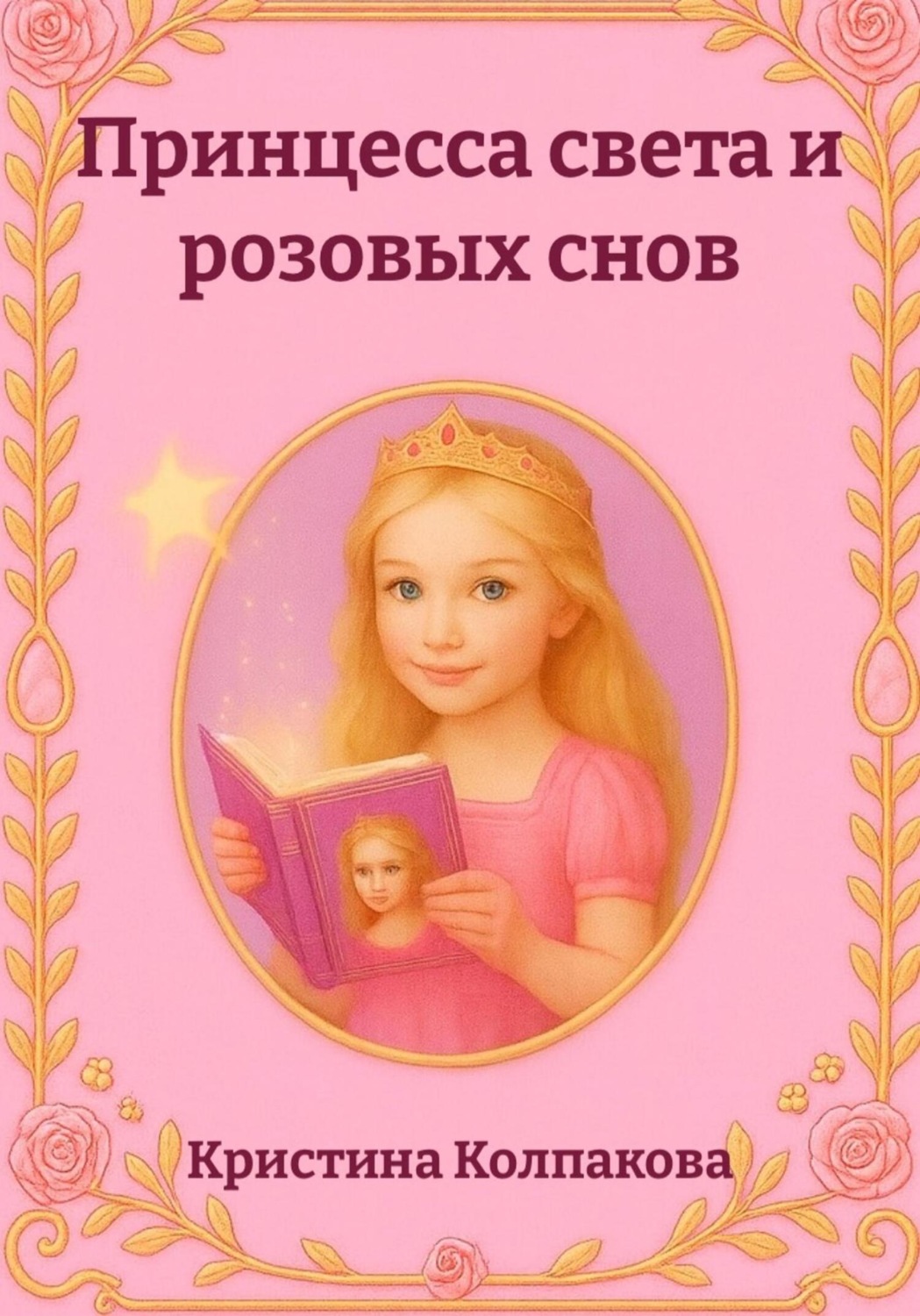Обложка книги «Принцесса света и розовых снов»