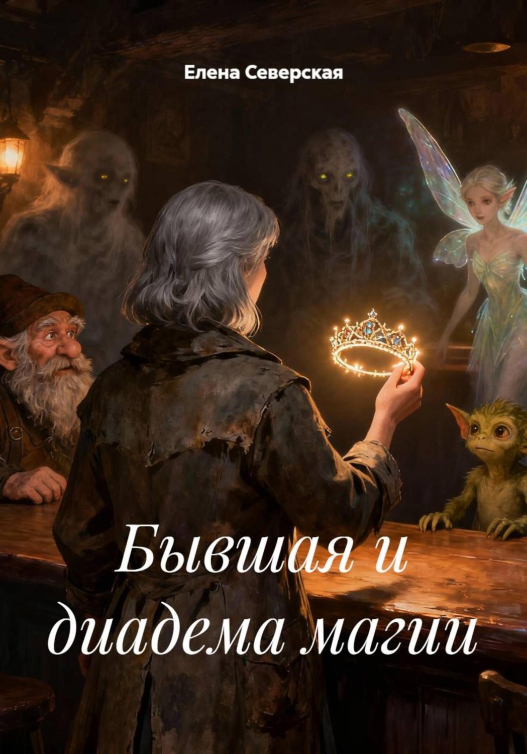 Обложка книги «Бывшая и диадема магии»