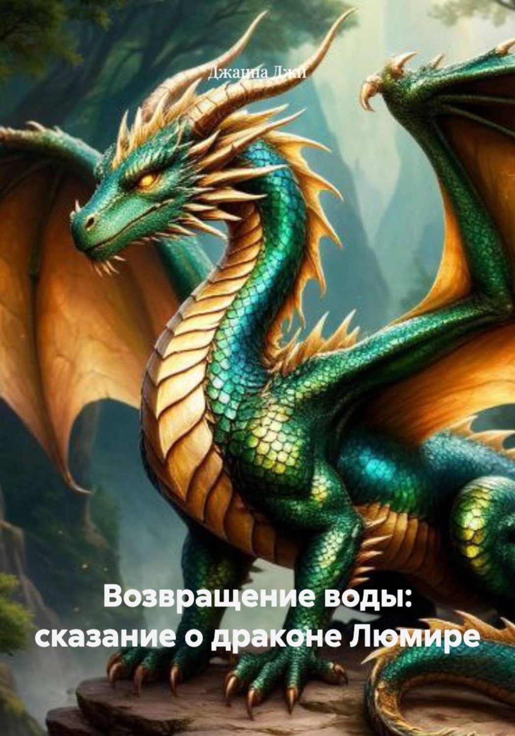 Обложка книги «Возвращение воды: сказание о драконе Люмире»