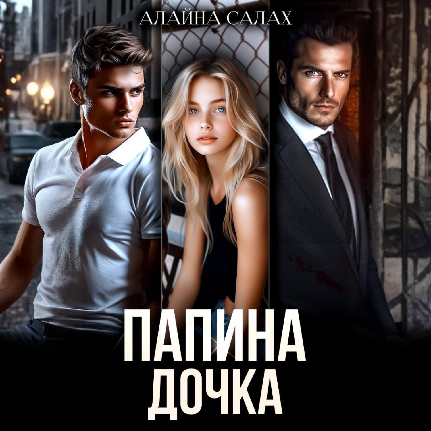 Обложка книги «Папина дочка»