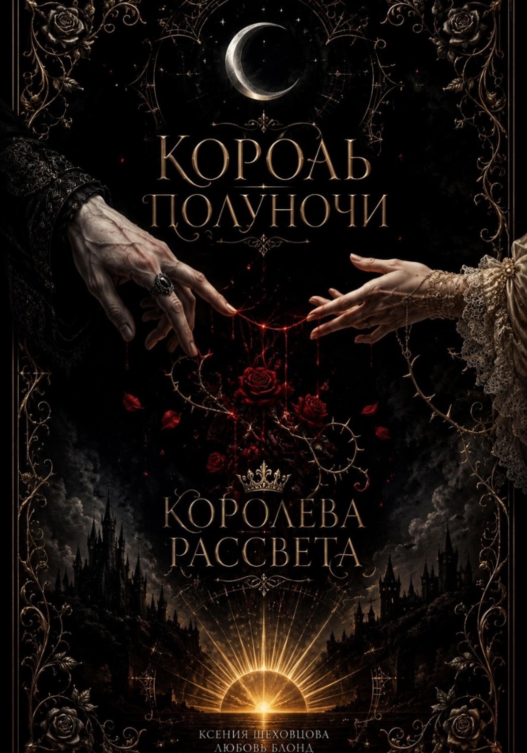 Обложка книги «Король полуночи, королева рассвета»