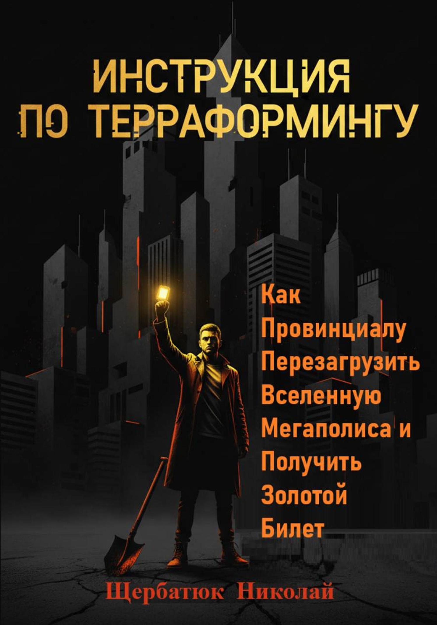 Обложка книги «Инструкция по терраформингу: как провинциалу перезагрузить Вселенную мегаполиса и получить золотой билет»