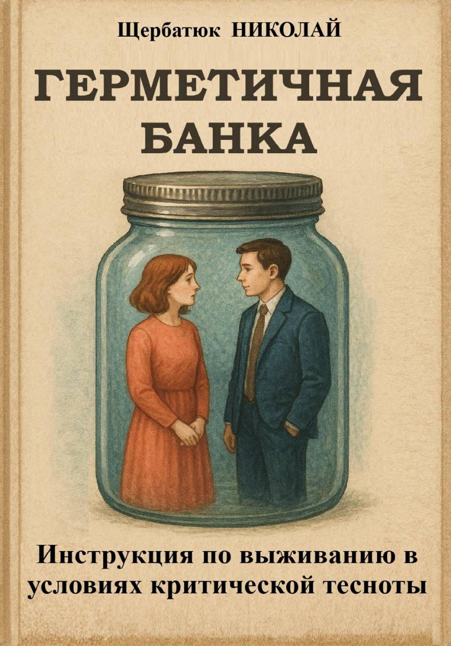 Обложка книги «Герметичная банка: инструкция по выживанию в условиях критической тесноты»