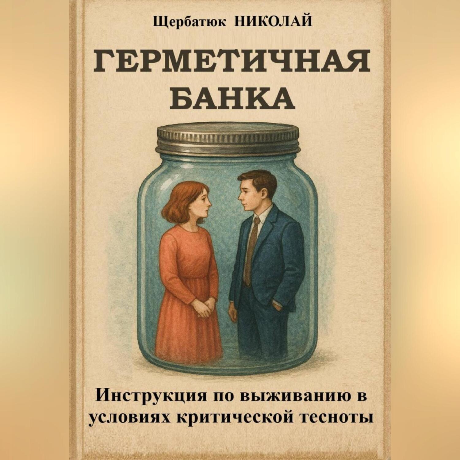Обложка книги «Герметичная Банка: Инструкция по выживанию в условиях критической тесноты»