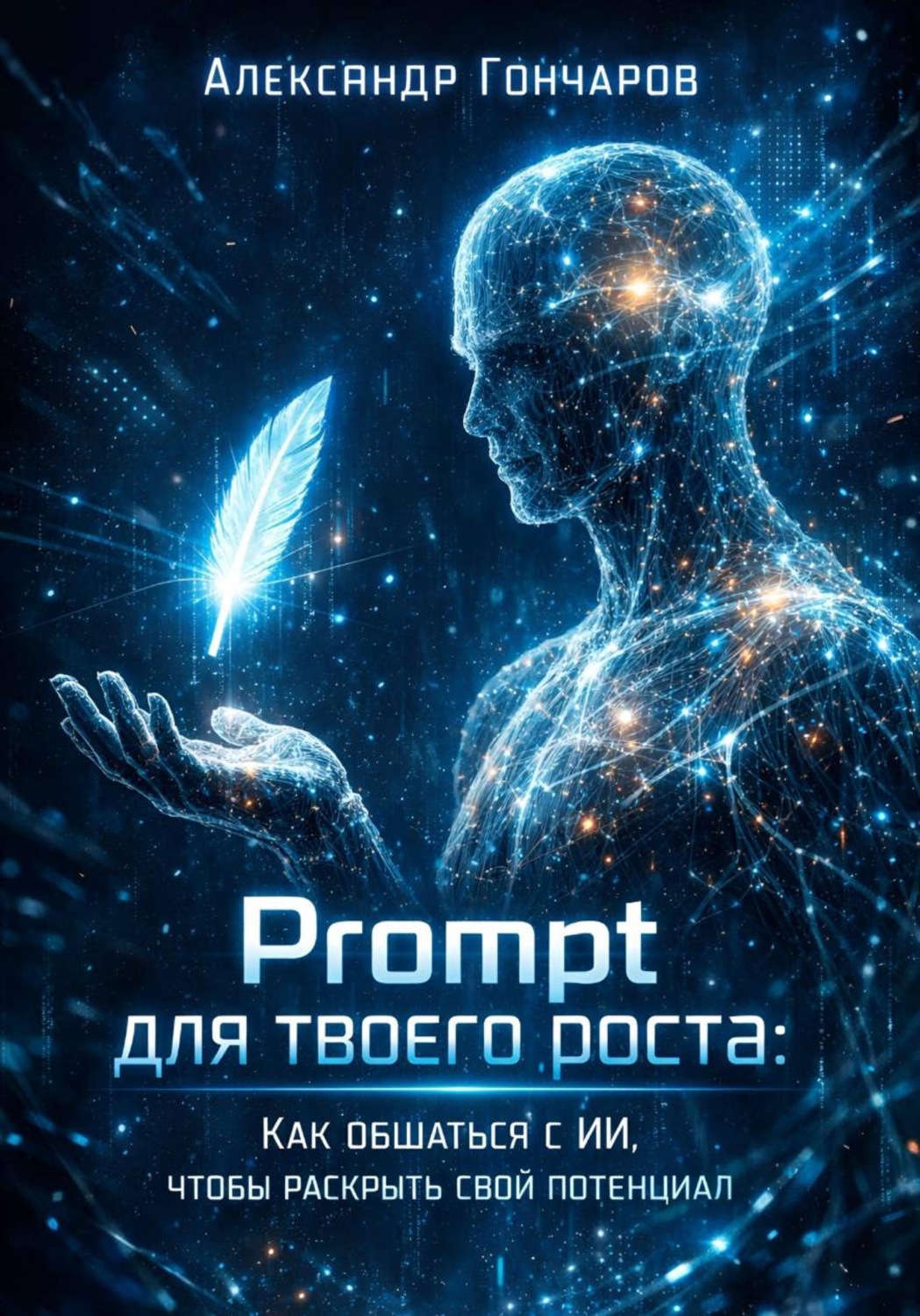Обложка книги «Prompt для твоего роста: как общаться с ИИ, чтобы раскрыть свой потенциал»