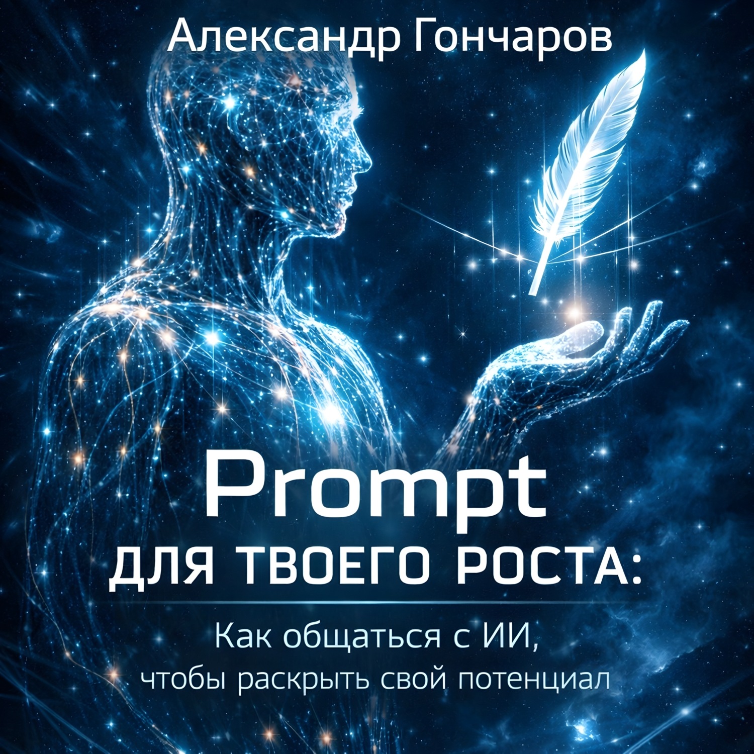 Обложка книги «Prompt для твоего роста: как общаться с ИИ, чтобы раскрыть свой потенциал»