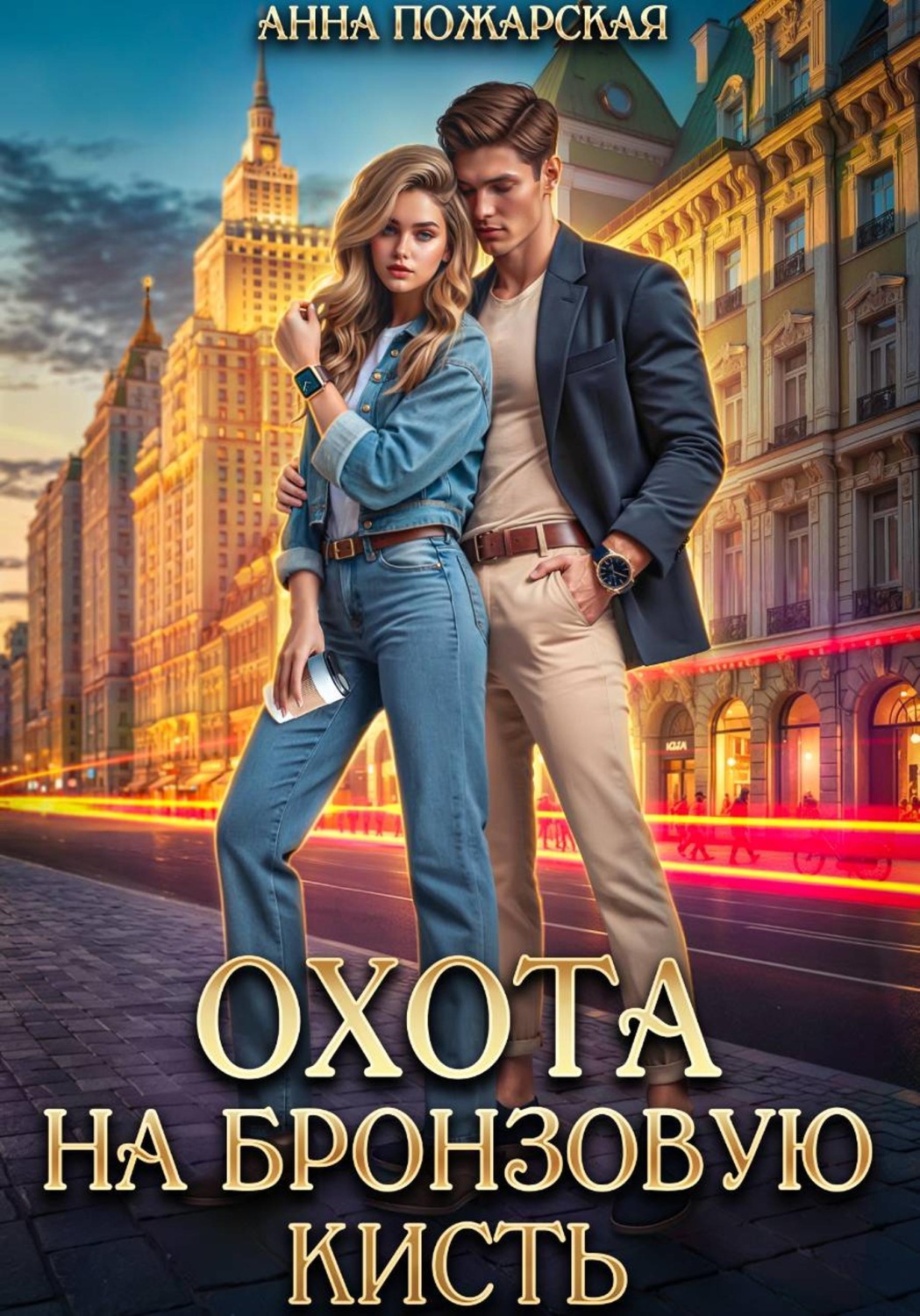 Обложка книги «Охота на бронзовую кисть»