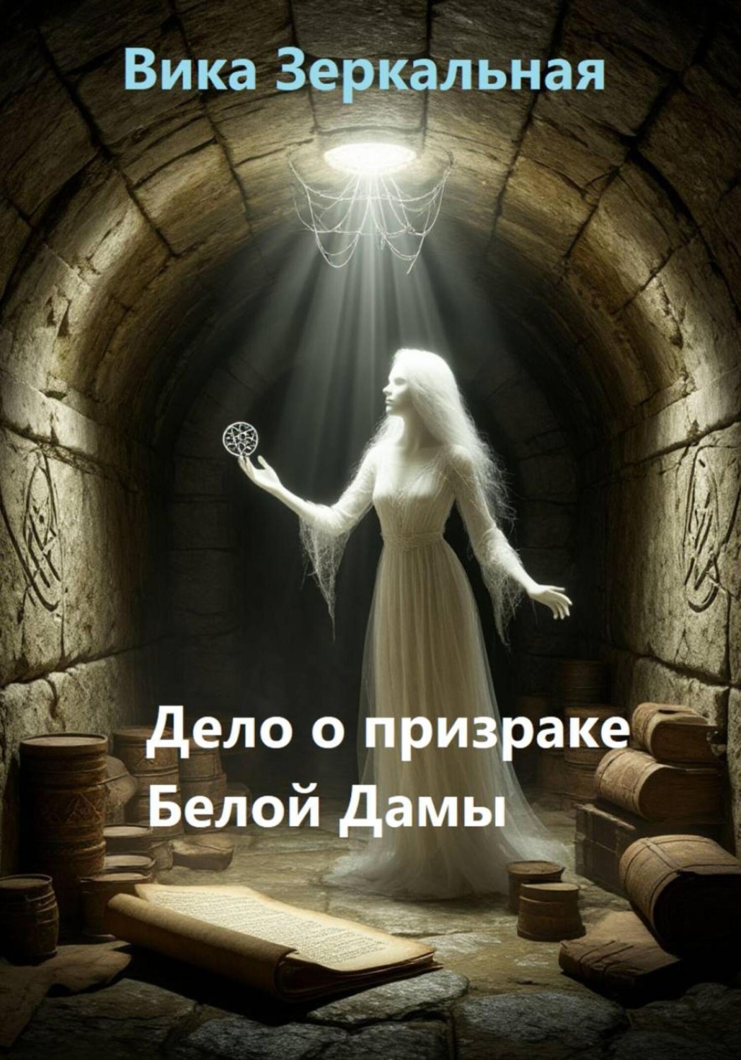 Обложка книги «Дело о призраке Белой Дамы»