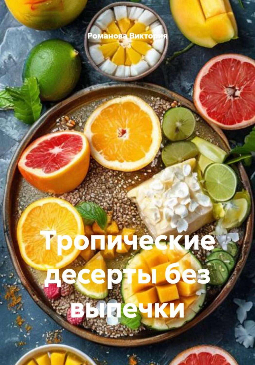 Обложка книги «Тропические десерты без выпечки»