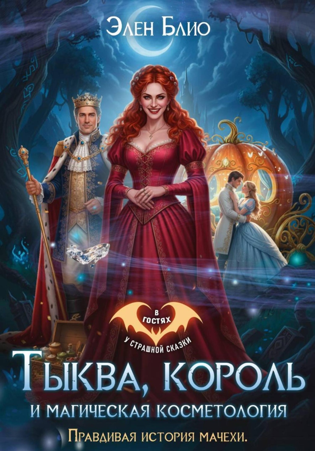 Обложка книги «Тыква, король и магическая косметология. Правдивая история мачехи»