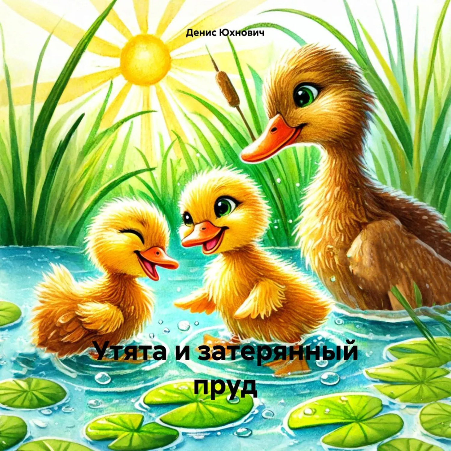 Обложка книги «Утята и затерянный пруд»